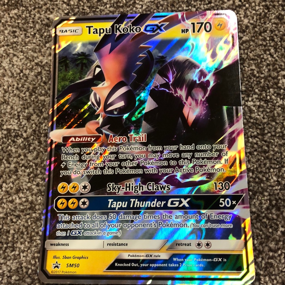Giant Pokémon card